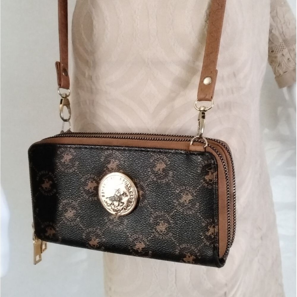 Beverly Hills Polo Club Small Crossbody Wallet